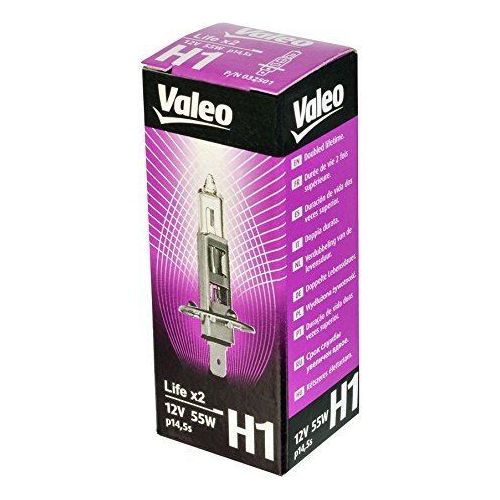 x10 Valeo Lighting Bulb 032501 H1 Halogen Auto Part fits Fiat 500 Barchetta Brava Valeo  - Dynamic Drive