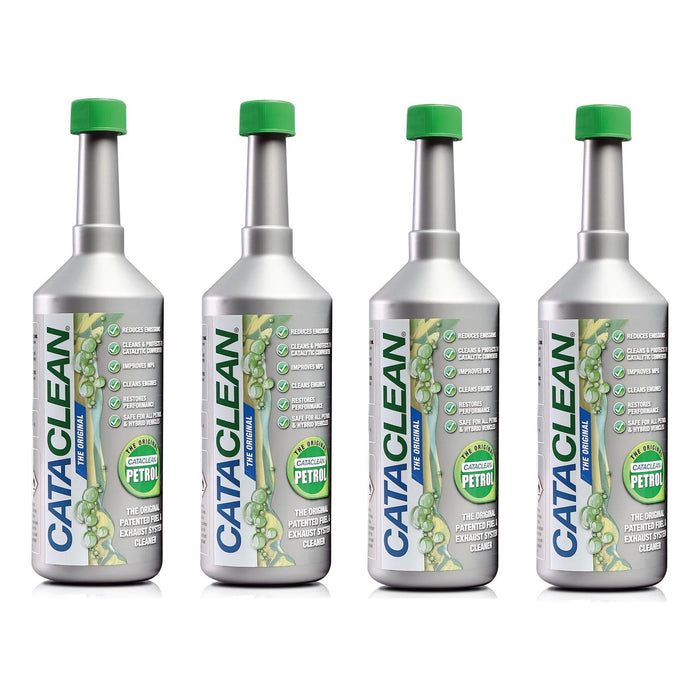 4x Cataclean Petrol Complete Fuel & Exhaust Catalytic Converter Cleaner 500ml Cataclean  - Dynamic Drive