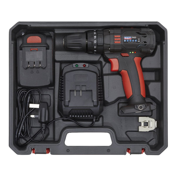 Sealey 18V10mm Cordless Combi Drill CP18VLD Sealey  - Dynamic Drive