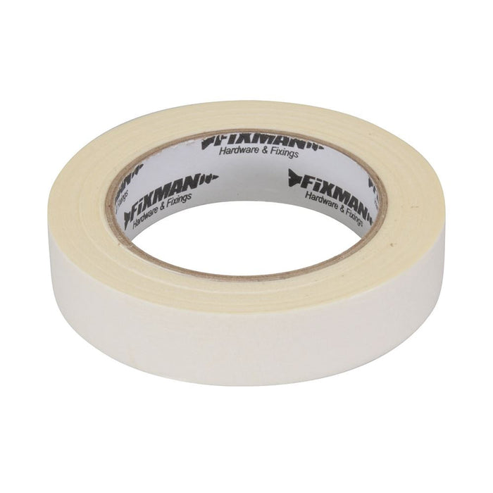 Fixman Low Tack Masking Tape 25mm x 50m Fixman  - Dynamic Drive