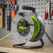 Sealey 25m Cable Reel with Thermal Trip 4 x 230V - Hi-Vis Green BCR25G Sealey  - Dynamic Drive