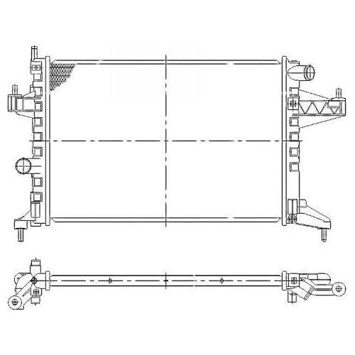 NRF Radiator 519596