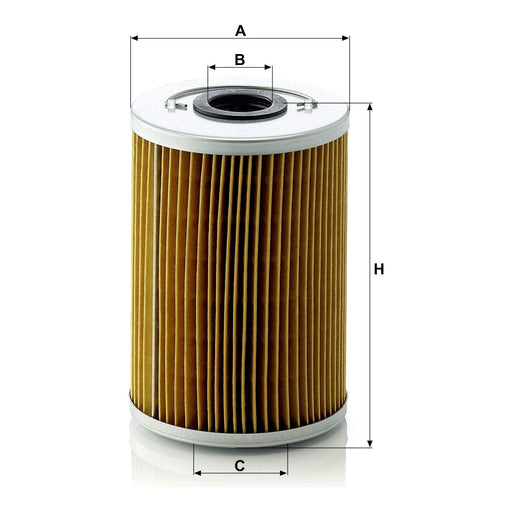 Genuine Mann Oil Filter for Mercedes Benz M117 engine H929X Mann & Hummel  - Dynamic Drive