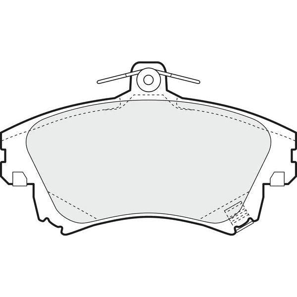 Apec Blue Brake Pads (Front) (R90) PD4260 Apec Blue  - Dynamic Drive