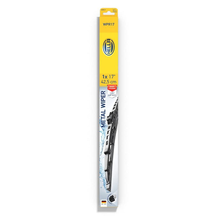 Hella Metal Wiper Wiper Blade WPR17 17" 425mm Front Quantity: 1 9XW 190 253-171 Hella  - Dynamic Drive