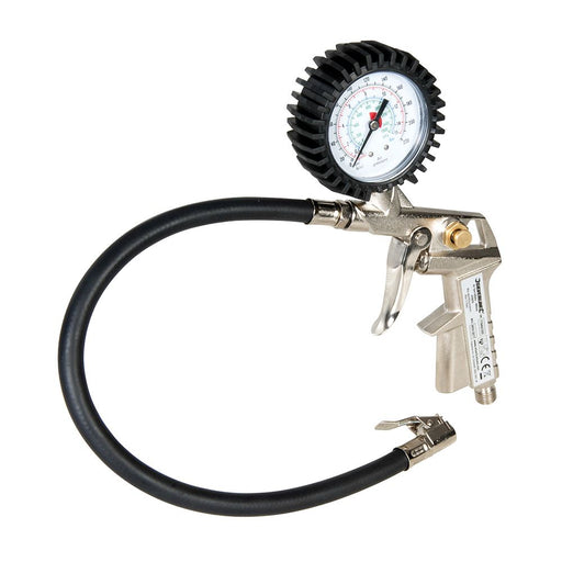 Silverline Air Tyre Inflator 400mm Silverline  - Dynamic Drive