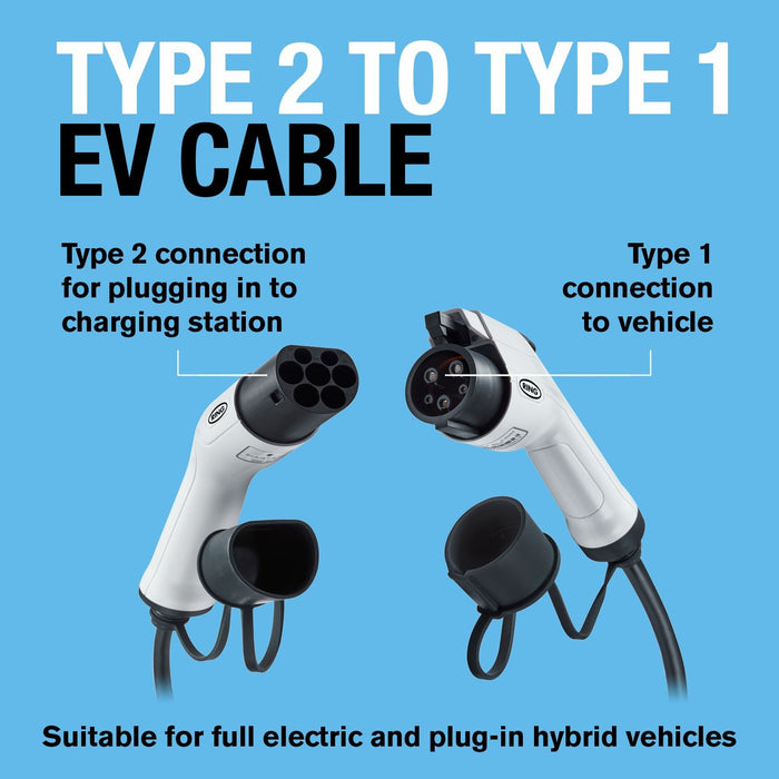 Ring Automotive RCC13205 EV charging cable Type 1 32A 5m