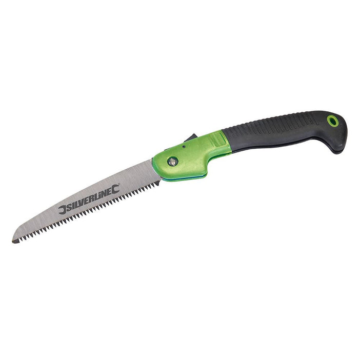 Silverline Tri-Cut Folding Saw 180mm Blade Silverline  - Dynamic Drive