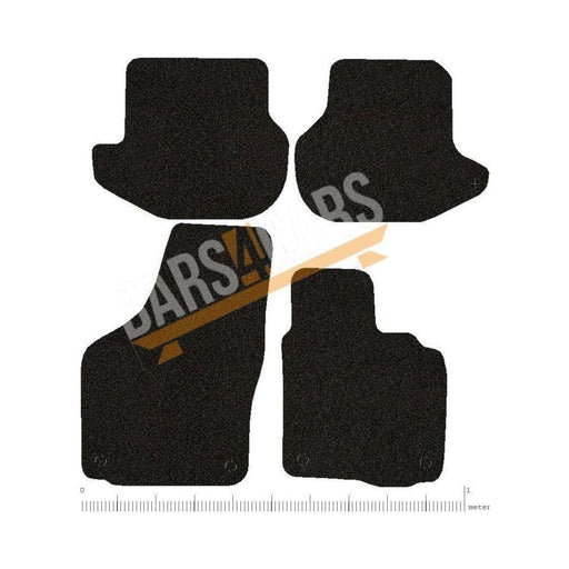 Fully Tailored Beige Trim Carpet Mats fits for VW Eos 06> Set of 4 With 4 Clips UKB4C  - Dynamic Drive