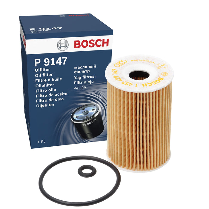 Genuine Bosch Car Oil Filter P9147 fits Mercedes-Benz A A140 - 1.4 - 97-04 14574