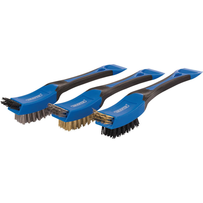 Draper Mini Wide Head Brush Set (3 Piece) 17186 Draper  - Dynamic Drive