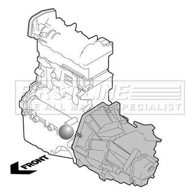 Genuine First Line Engine Mounting (Front Lh) fits Saab 93 T16 2.0 9803 FEM3321 First Line  - Dynamic Drive