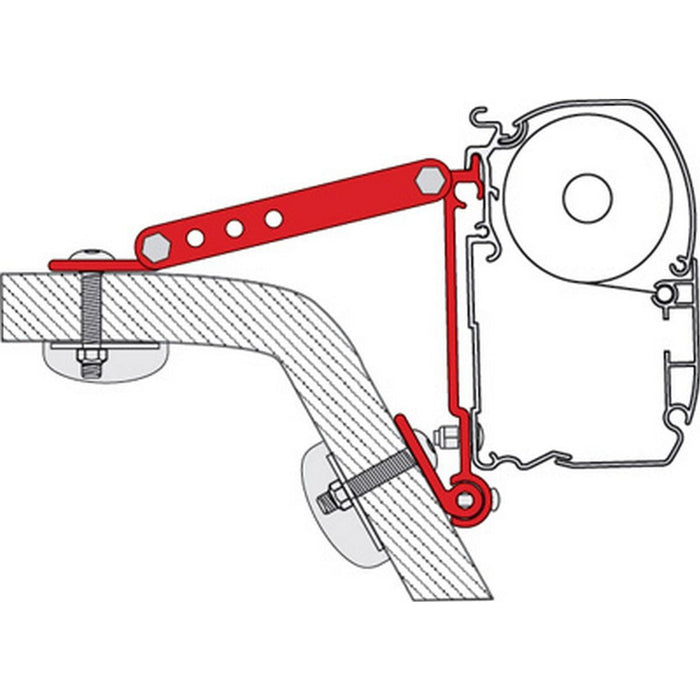 Fiamma Kit for RV Wall Adaptor