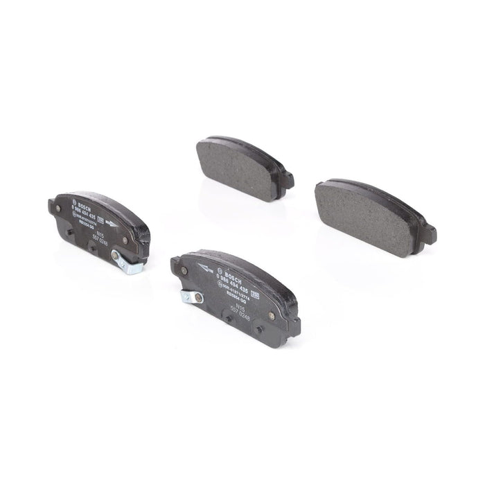 Genuine Bosch Brake Pad Set Bp1357 fits Vauxhall Mokka X ECOTEC - 1.4 - 16- 0986