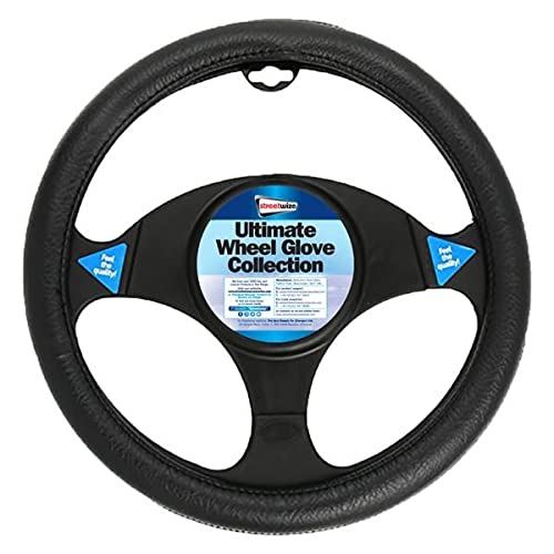 Streetwize Steering Wheel Cover - Luxury - Black Streetwize Accessories  - Dynamic Drive