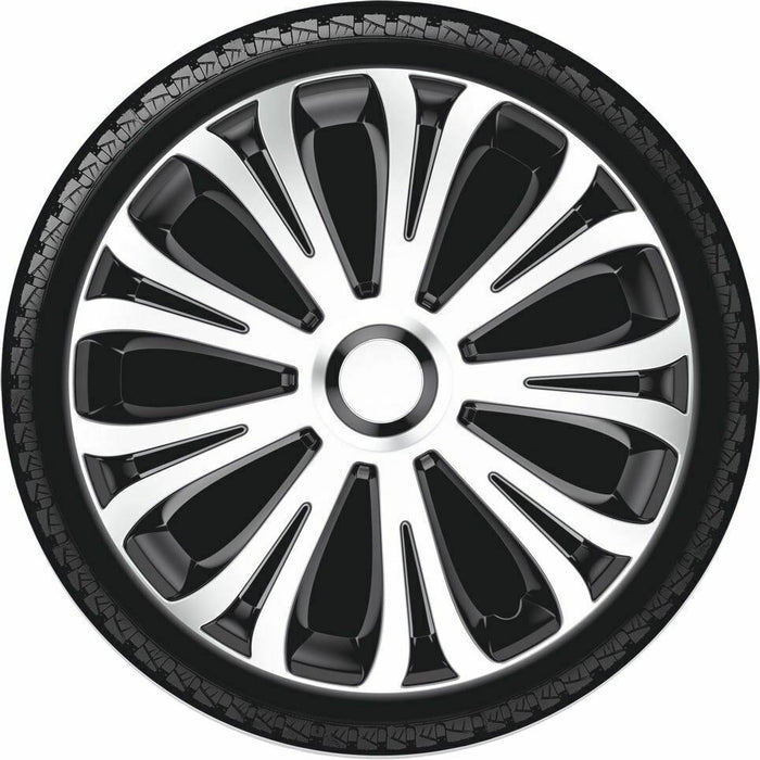 4x Wheel Trims Hub Caps 14" Covers fits Renault Espace Laguna Scenic Modus UKB4C  - Dynamic Drive