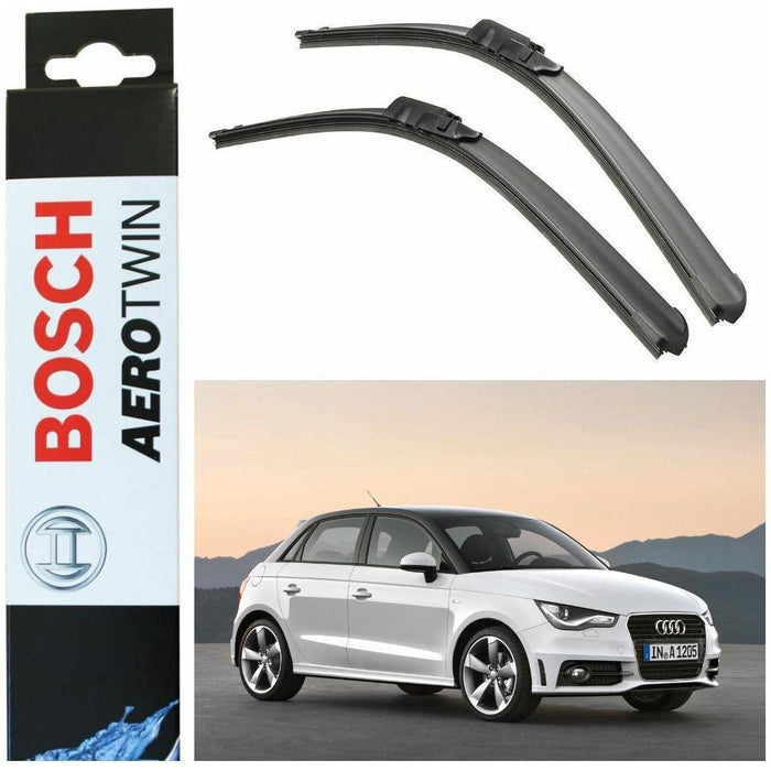 Bosch Aerotwin Front Wiper Blades Set Audi 1 Series 09.11> A011S