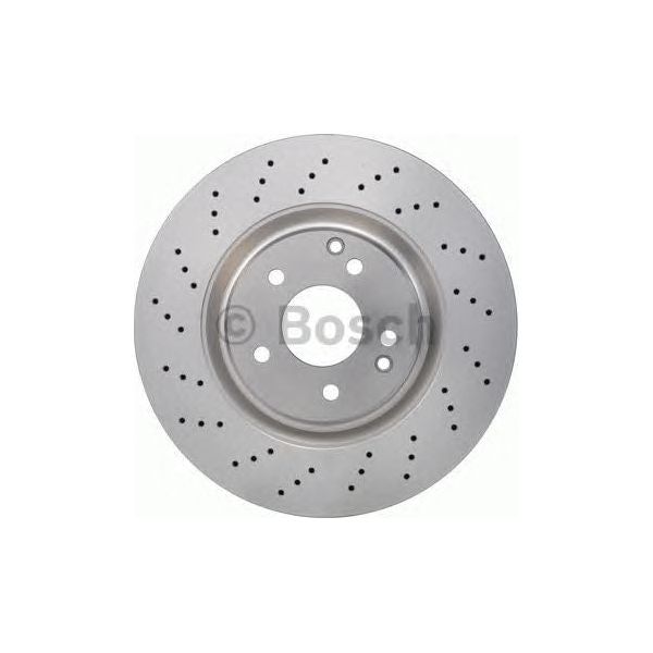 Bosch Brake Disc Single fits Mercedes-Benz C C180 Kompressor - 1.8 - 02-07 09864