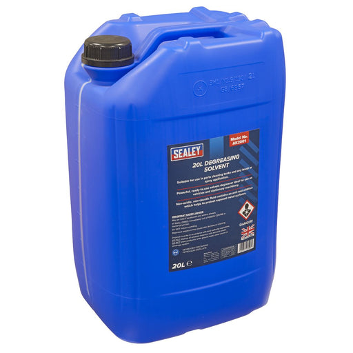 DEGREASING SOLVENT 20L Sealey  - Dynamic Drive