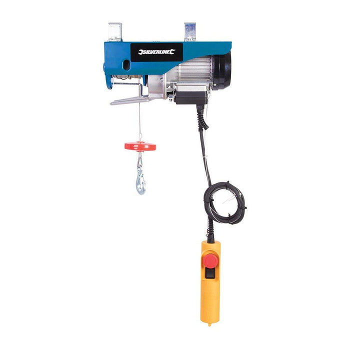 Silverline 900W Electric Hoist 500kg 900W Silverline  - Dynamic Drive