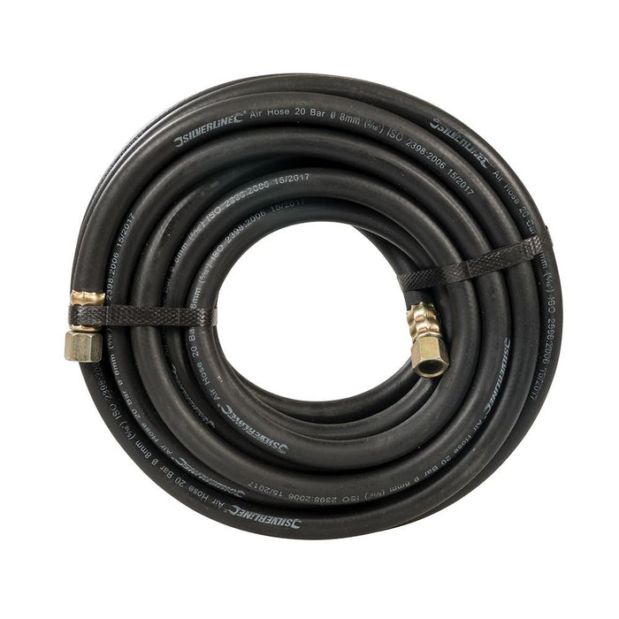 Silverline Air Line Rubber Hose 10m