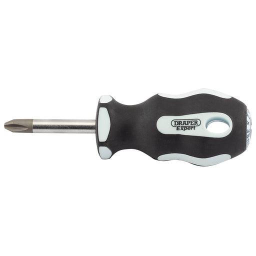 Draper Cross Slot Soft Grip Screwdriver, No.2 x 38mm 34991 Draper  - Dynamic Drive