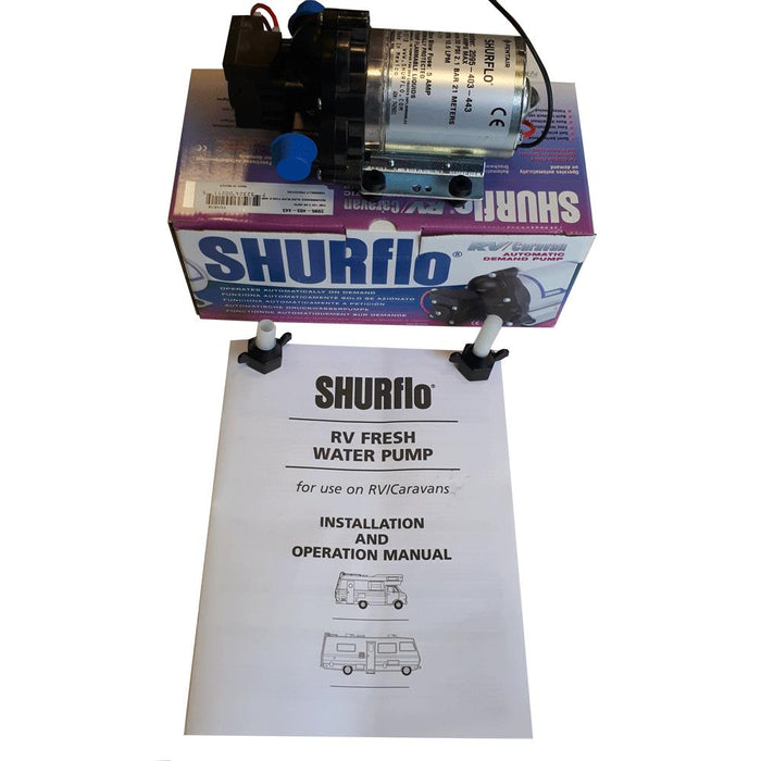 Shurflo 30Psi Water Pump - Trial King 10 - 2095-403-443 Caravan/Motorhome/Boat