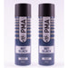 2 X PMA Matt Black Paint Spray Aerosol 500ml High Coverage Matt Black PMA  - Dynamic Drive