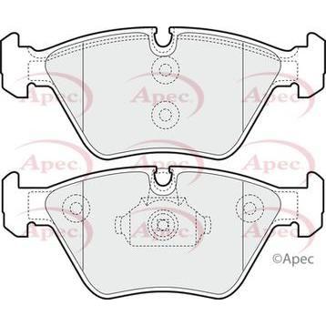 Apec Brake Pads Front Fits BMW 3 Series X3 Z4 Mg Mg6 Rover 75 Mgsv Mgzt