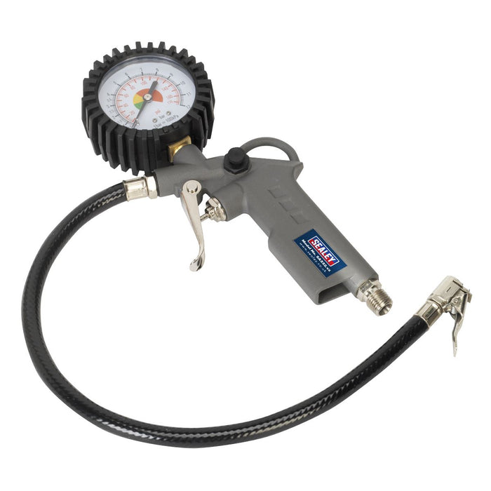 Sealey Tyre Inflator with Gauge SA332 Sealey  - Dynamic Drive