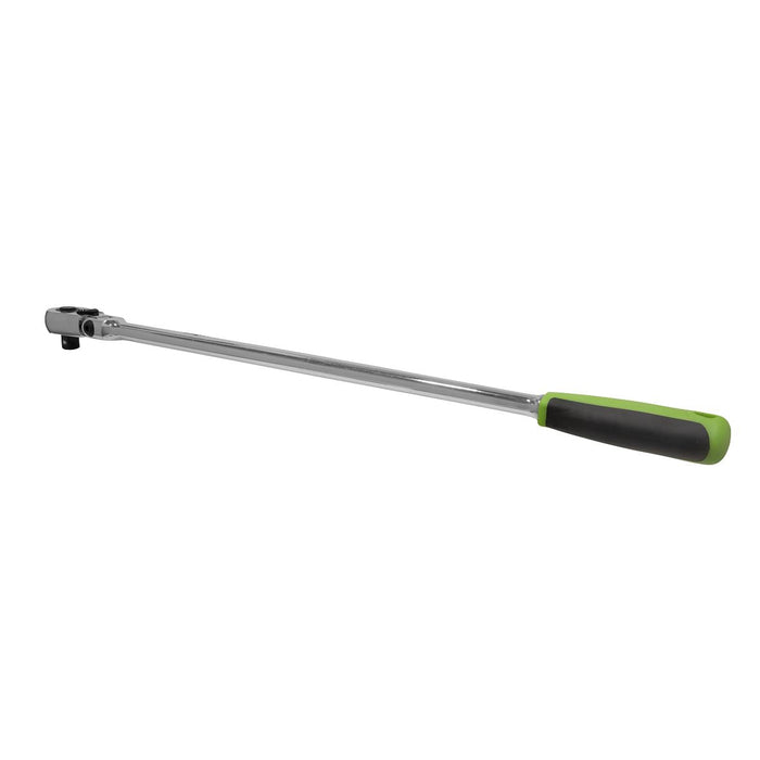 Sealey Ratchet Wrench 1/2"Sq Drive Extra-Long Flexi-Head Flip Reverse S01209 Sealey  - Dynamic Drive