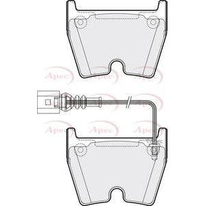 Apec Brake Pads Front Fits Audi Rs3 Rsq3 Tt