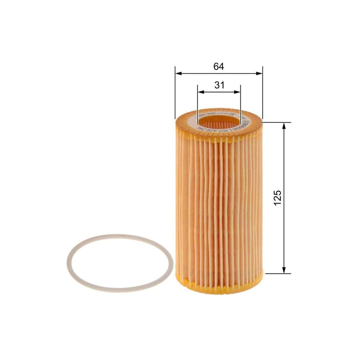 Genuine Bosch Car Oil Filter P9244 fits Volvo XC90 D5 - 2.4 - 05-14 1457429244