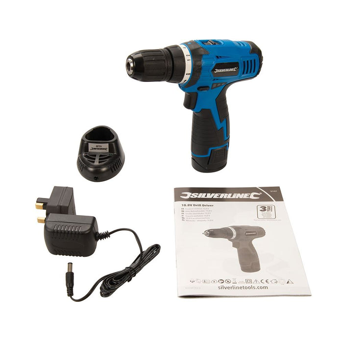 Silverline 10.8V Drill Driver 10.8V