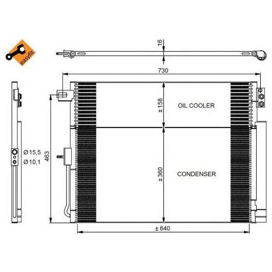 NRF Condenser 350038