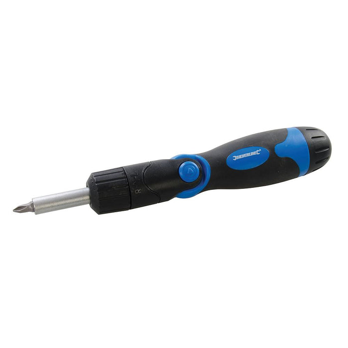 Silverline Multi-Bit Ratchet Screwdriver 3-Way