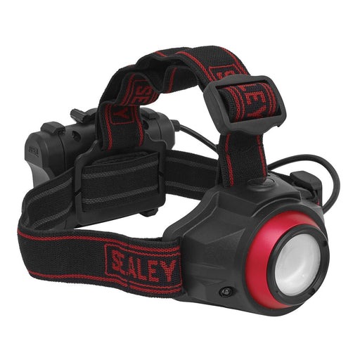 Sealey Rechargeable Head Torch 5W COB LED Auto-Sensor HT111R Sealey  - Dynamic Drive