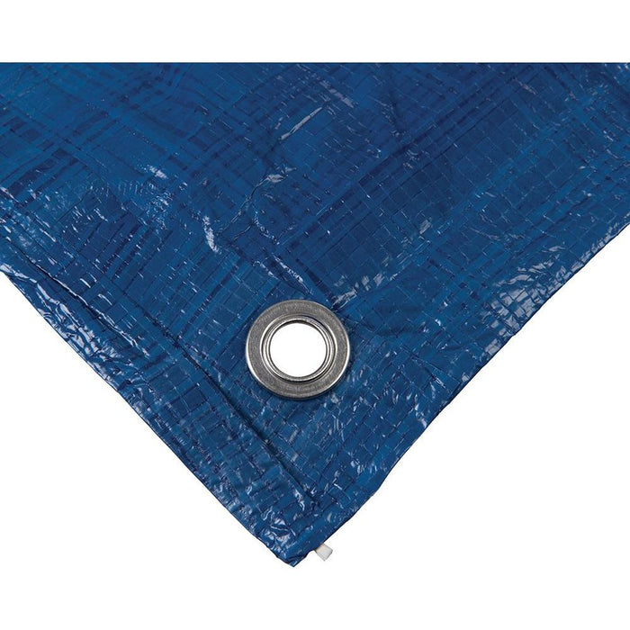 Silverline Tarpaulin Cut 3.6 x 6.1m / Actual 3.45 x 6m Silverline  - Dynamic Drive