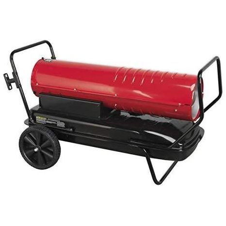 Sealey Space Warmer® Paraffin/Kerosene/Diesel Heater 215,000Btu/hr with Wheels Town Parts  - Dynamic Drive