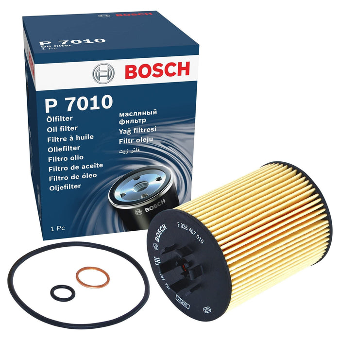 Genuine Bosch Car Oil Filter P7010 fits BMW 6 645i Cabrio Ci - 4.4 - 04-05 F0264