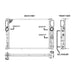 NRF Radiator 53422 NRF  - Dynamic Drive