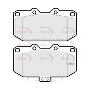 Apec Brake Pads Front Fits Nissan 300 Zx 312/89 - 03/97;Nissan 3.0 Twin