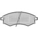 Genuine Borg & Beck Front Brake Pads fits Hyundai Sonata 1996 BBP1658 Borg & Beck  - Dynamic Drive