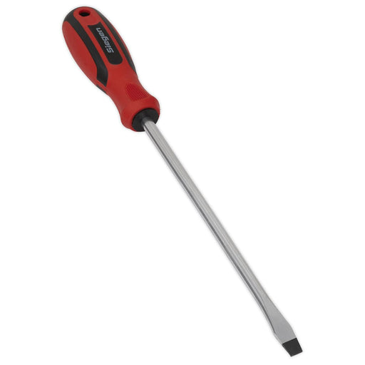 Sealey Screwdriver Slotted 8 x 200mm S01177 Siegen by Sealey  - Dynamic Drive