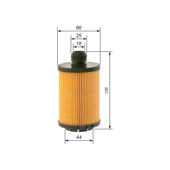 Genuine Bosch Car Oil Filter P7258 fits Jeep Grand Cherokee CRD - 3.0 - 13- F026