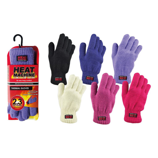 Ladies thermal insulated gloves (assorted colours) 2643 Unbranded  - Dynamic Drive