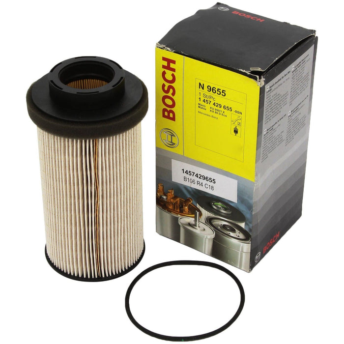 Bosch Cv Fuel Filter N9655 (Hgv) fits Mercedes-Benz Actros 1848 LS - 16.0 4x2 -