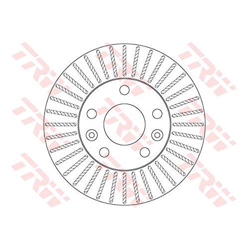 Genuine TRW Brake Disc (Pair) DF6200 TRW  - Dynamic Drive