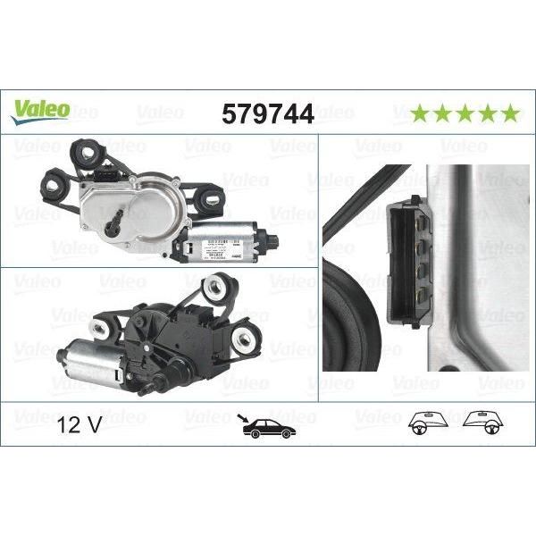 Genuine Valeo fits Wiper Motor Rear Seat Altea Leon Valeo  - Dynamic Drive