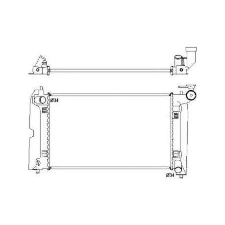 NRF Radiator 53397 NRF  - Dynamic Drive